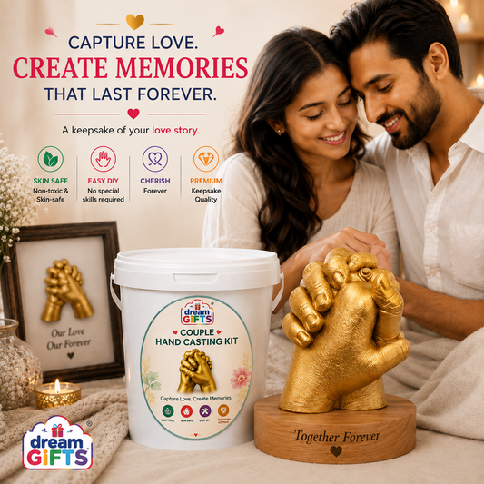 Couple Hands 3D Casting Kit (Regular Size)