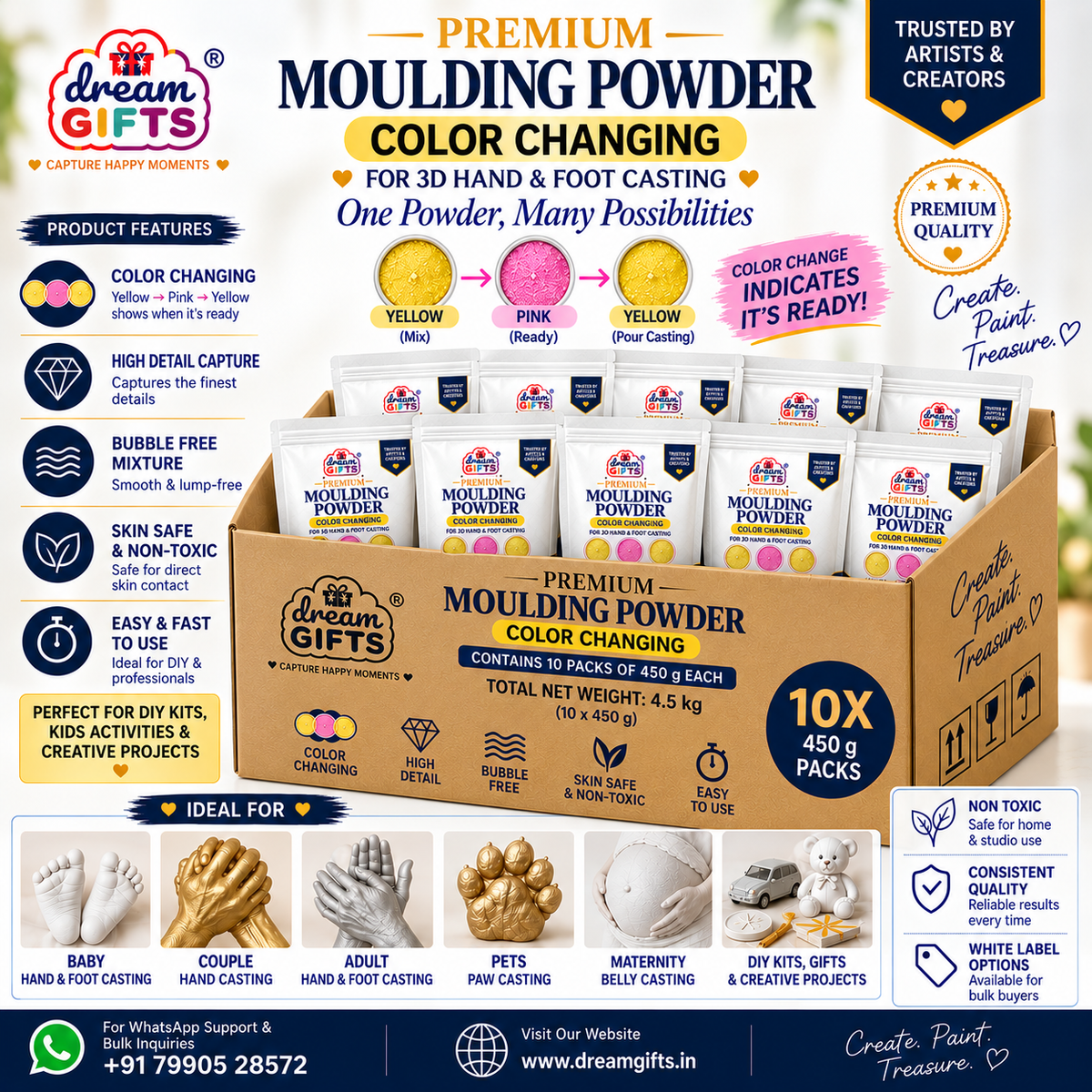 Moulding Powder (Color Changing)