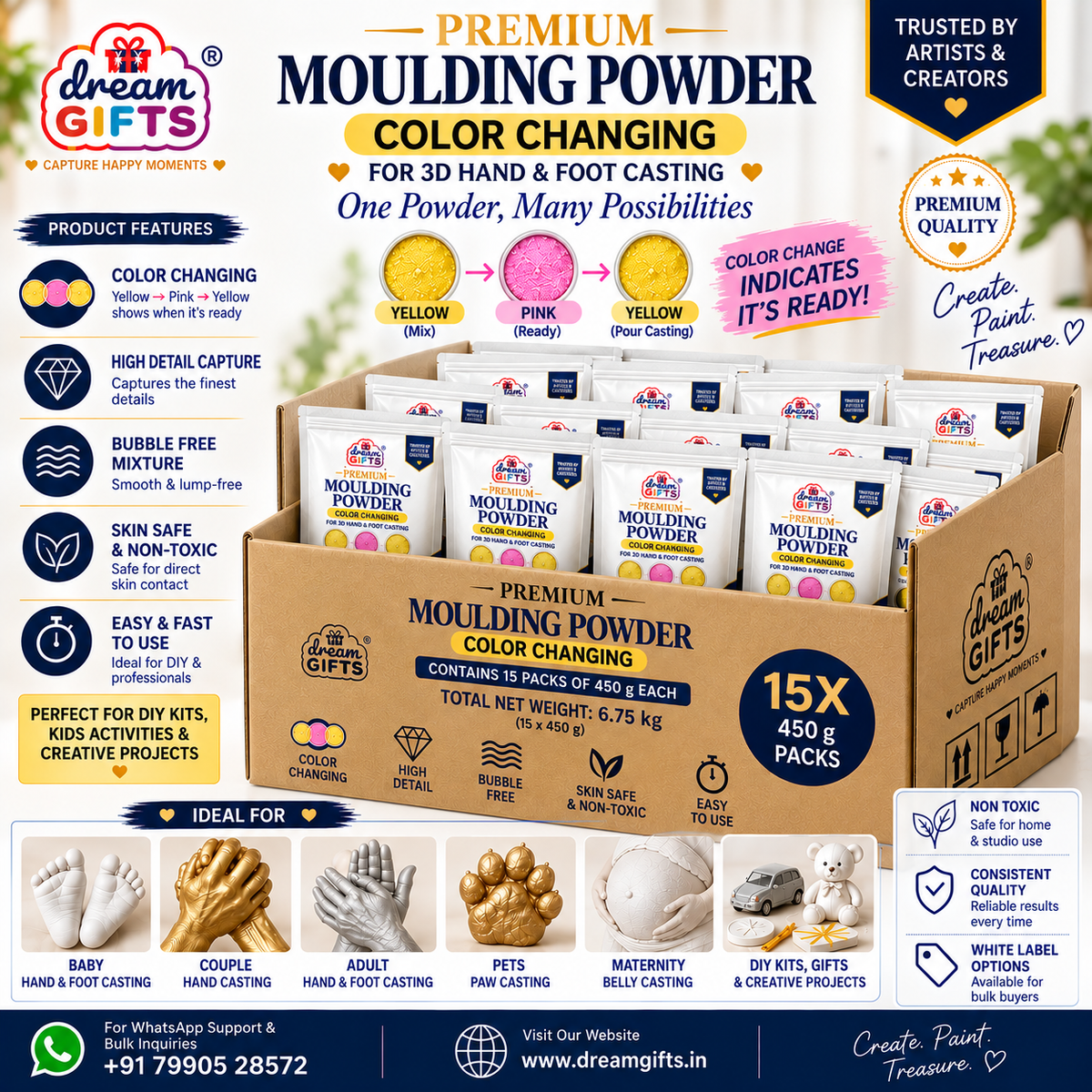 Moulding Powder (Color Changing)