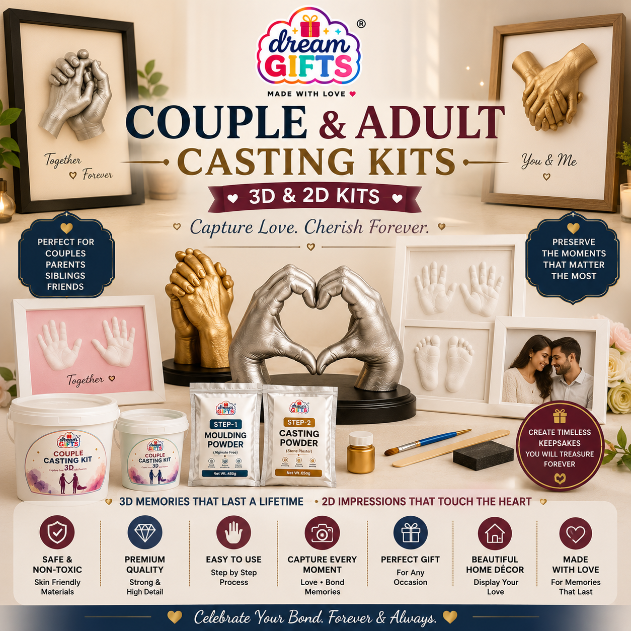 Couple & Adult Casting Kits