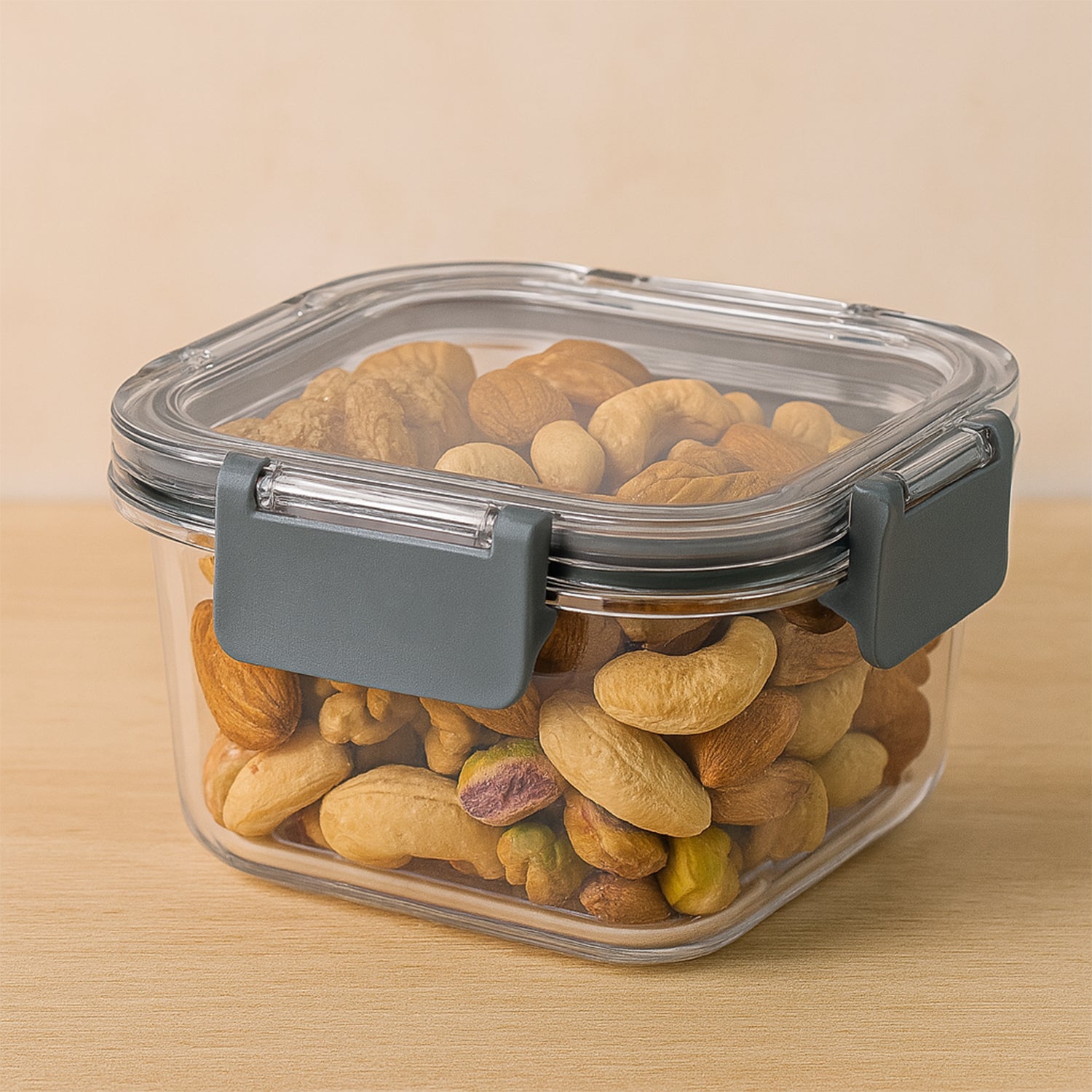 Apex leakproof airtight food storage containers with clip lock lids