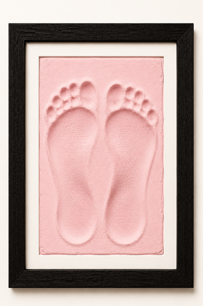 Adult Clay Handprint & Footprint Kit (Pink)