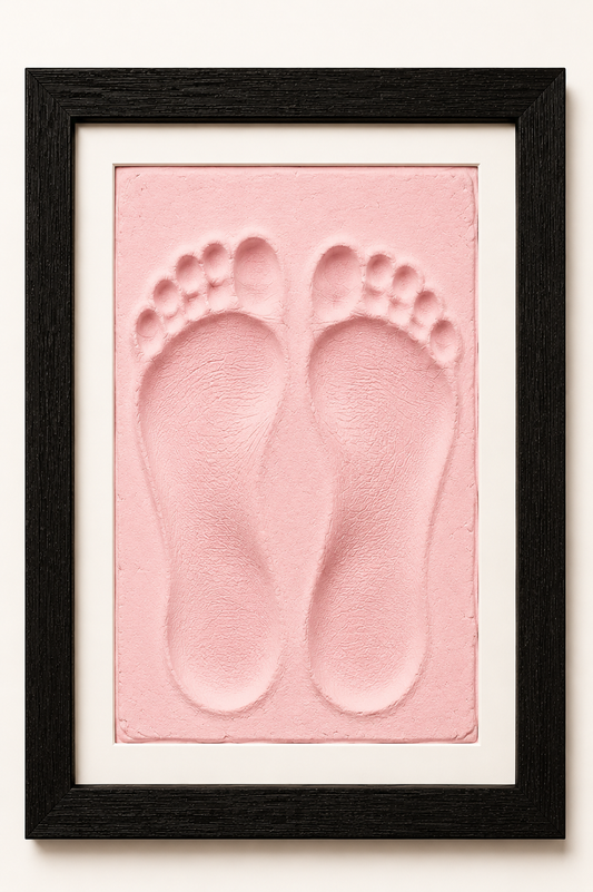 Adult Clay Handprint & Footprint Kit (Pink)