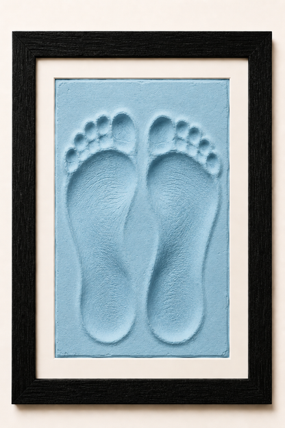 Adult Clay Handprint & Footprint Kit (Sky Blue)