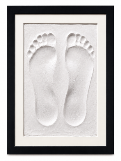 Adult Clay Handprint & Footprint Kit (White)