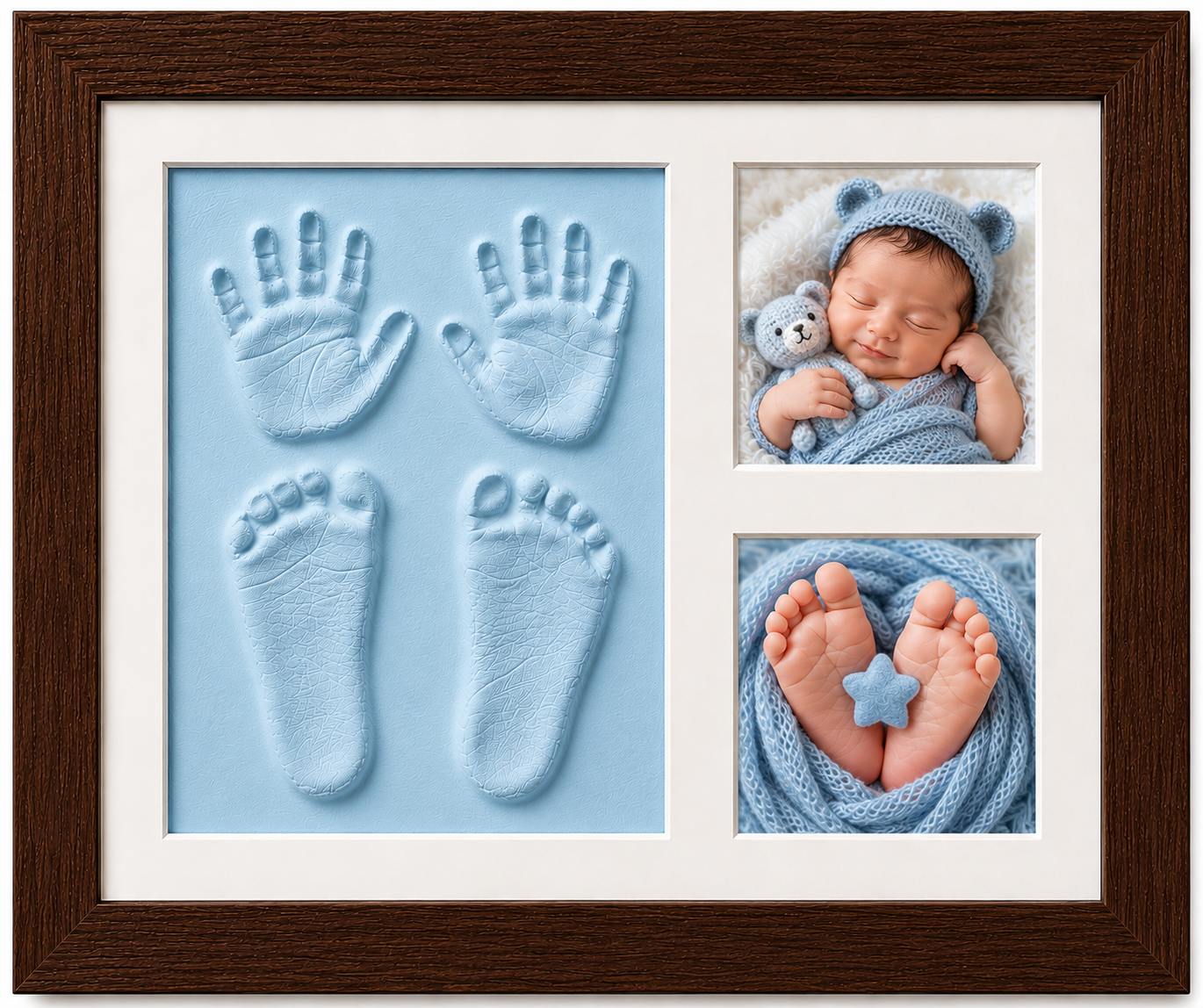 Baby Clay Handprint & Footprint Kit (Sky Blue)
