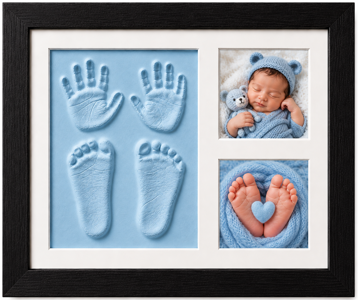 Baby Clay Handprint & Footprint Kit (Sky Blue)