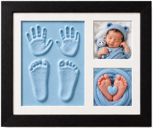 Baby Clay Handprint & Footprint Kit (Sky Blue)