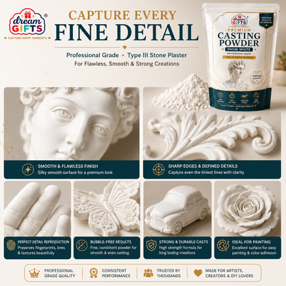 Premium Snow White Casting Powder – Imported Concrete Mix