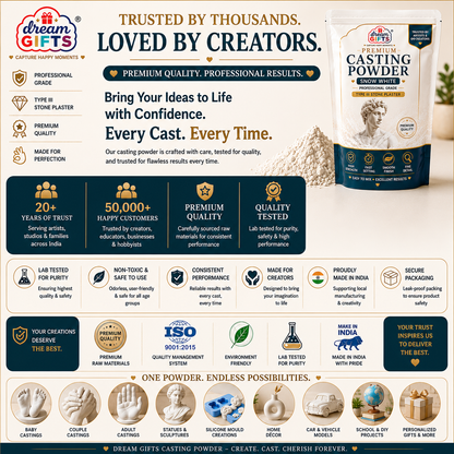 Premium Snow White Casting Powder – Imported Concrete Mix