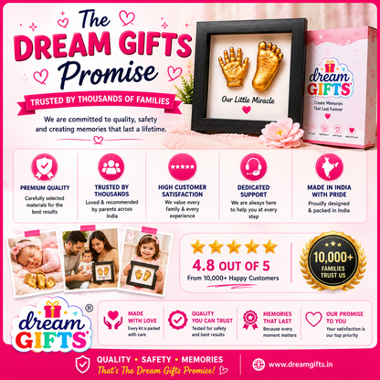 Baby 2 Hands/Feet Casting Kit with Bucket (0-9 months)