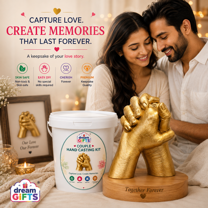Couple Hands 3D Casting Kit (XL Size)