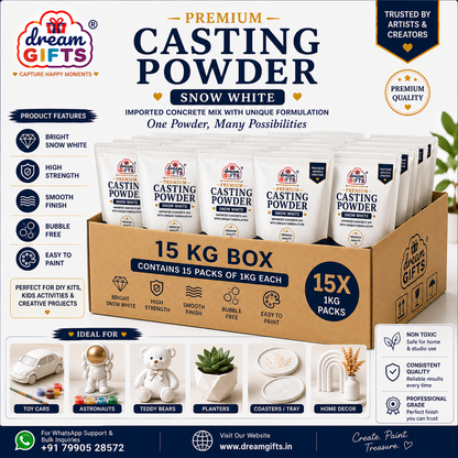 Premium Snow White Casting Powder – Imported Concrete Mix