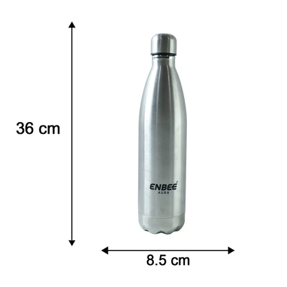Enbee Aura Stainless Steel Insulated Water Bottle (1 Pc 1000 Ml)